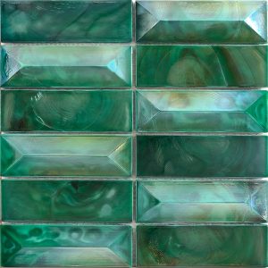 Allure Green Rectangular - Mir Mosaic - AL-07GRN-R