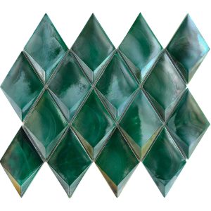 Allure Green Diamond - Mir Mosaic - AL-09GRN-D