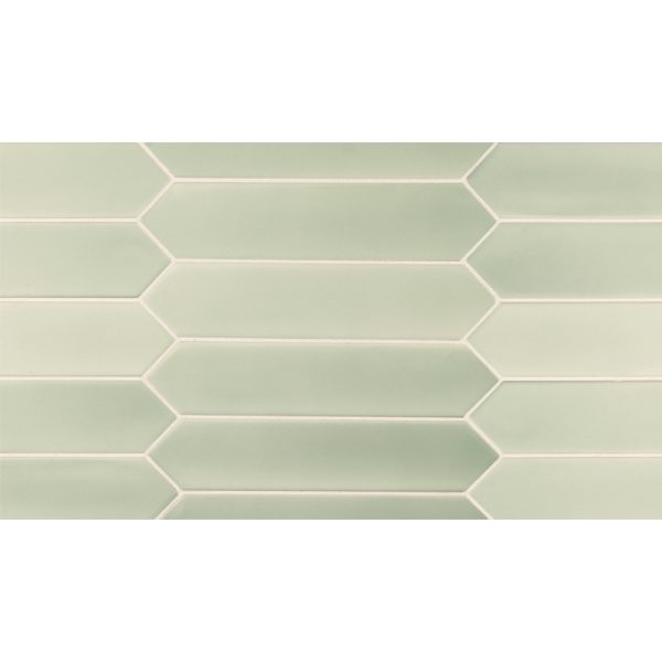 Alfama Pickets Mint - Mir Mosaic - ALF-MINT