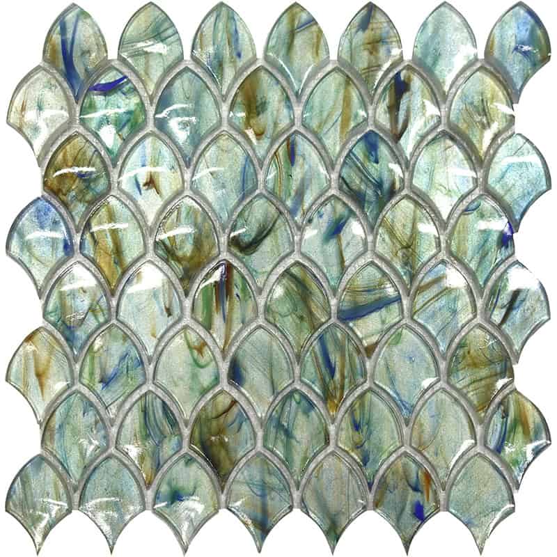 Seafoam Scale - Mir Mosaic - ASL-05