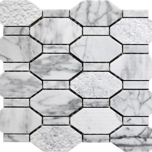 Pacific Rim Carrara - Mir Mosaic - BL-02CA