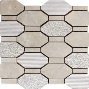 Pacific Rim Crema - Mir Mosaic - BL-02CM