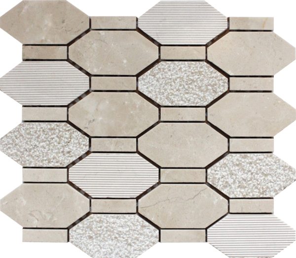 Pacific Rim Crema - Mir Mosaic - BL-02CM