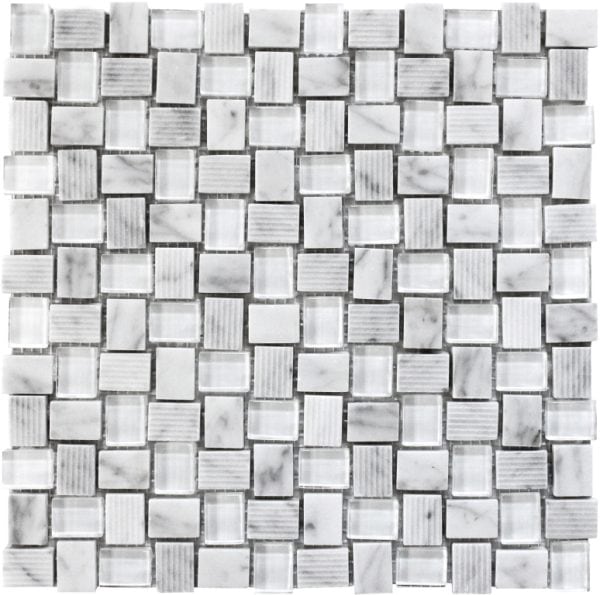 Balinese Carrara - Mir Mosaic - BL-04CA