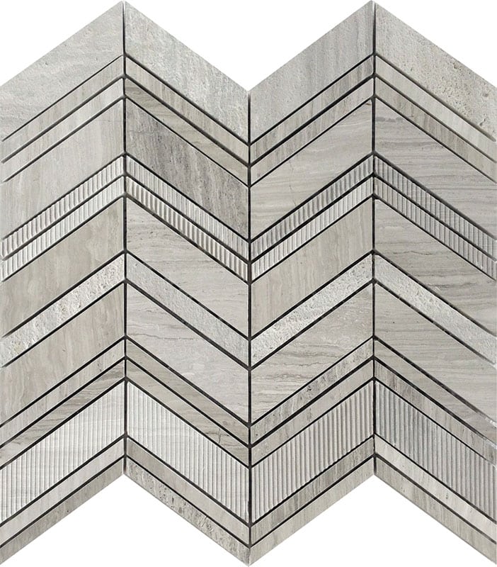 Balian Wooden Gray - Mir Mosaic - BL-07WG