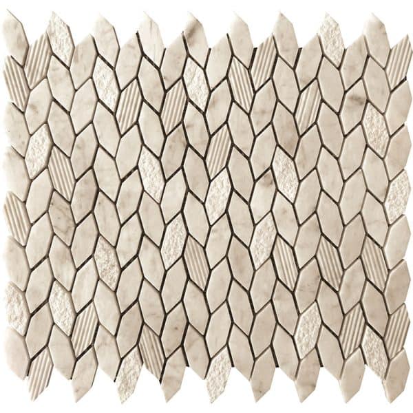 Leaf Crema - Mir Mosaic - BL-08CM