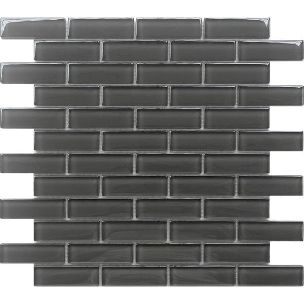 Pewter 1X3 Brick Gloss - Mir Mosaic - BR-098