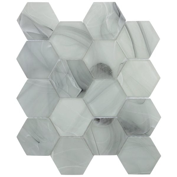 Gray Hex - Mir Mosaic - CLH-03GR