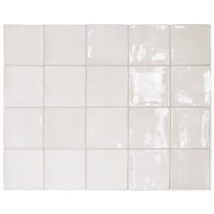 Cire White 4X4 - Mir Mosaic - CRE-WHT-44