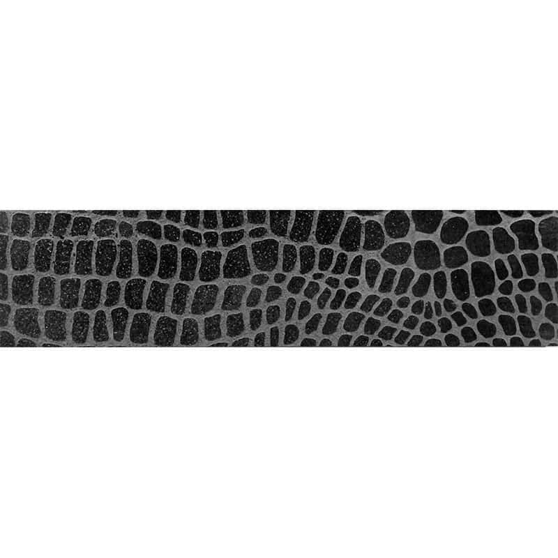 Etched Alligator Black - Mir Mosaic - EFT-04BL