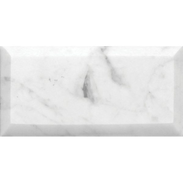 Carrara 3X6 Beveled - Mir Mosaic - FCA-36BP