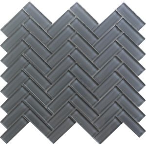 Cobblestone 1X3 Herringbone Gloss - Mir Mosaic - HB-097