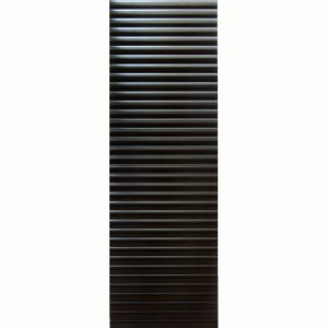 Impressions Fluted Nero 12X36 - Mir Mosaic - IMPS-FLT-NER-1236