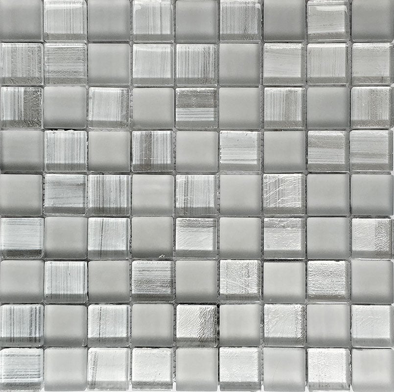 Mondrian Silver - Mir Mosaic - JP-311