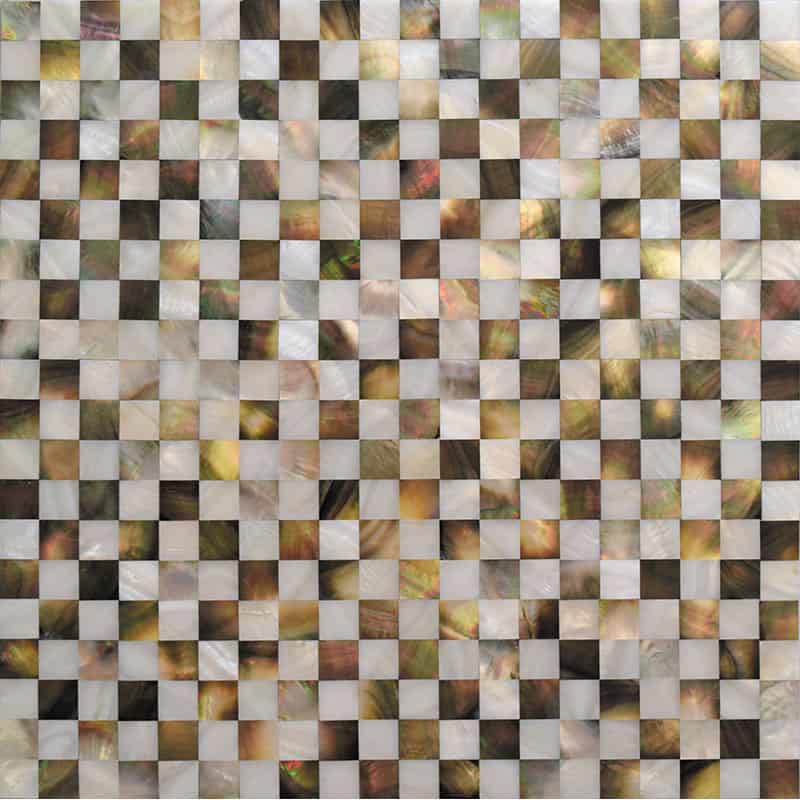 Checked Pearl - Mir Mosaic - JWS-07 (L)