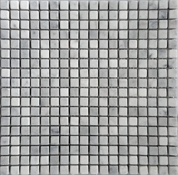 Carrara Tumbled - Mir Mosaic - KB-S03T