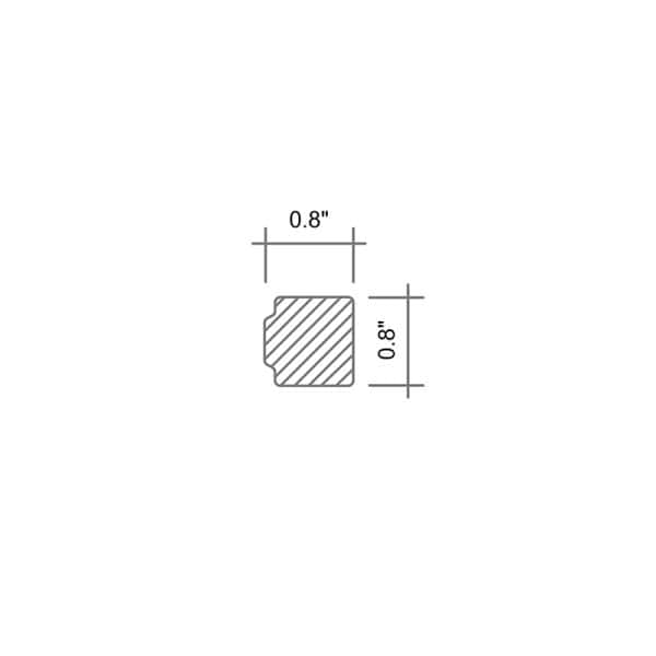 Carrara Metro Pencil Honed - MCA-4H - Image 2