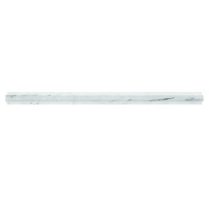 Carrara Metro Pencil Polished - Mir Mosaic - MCA-4P