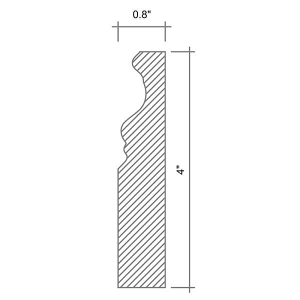 Calacatta Baseboard - MCT-3P - Image 2