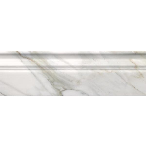 Calacatta Baseboard - Mir Mosaic - MCT-3P