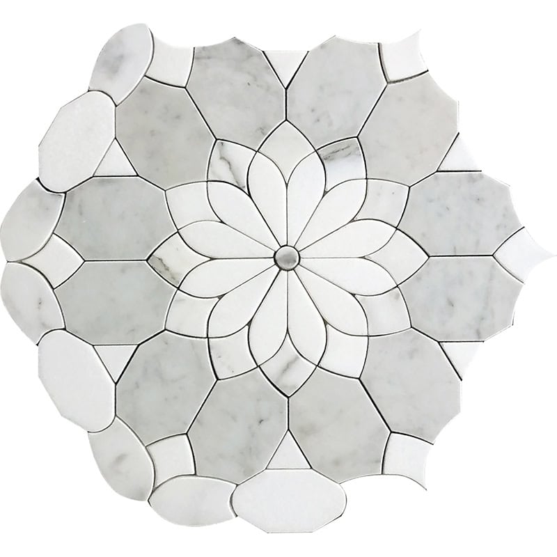 Merletto Bianco - Mir Mosaic - MER-02BC