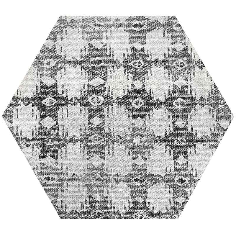 Movement Hexagon Deco Grey - Mir Mosaic - MOV-HEX-DEC-GR