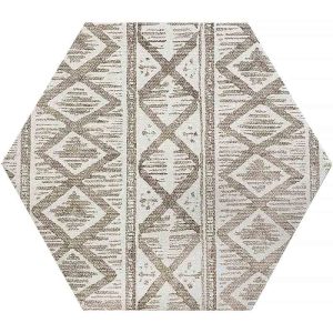 Movement Hexagon Deco Ivory - Mir Mosaic - MOV-HEX-DEC-IVR