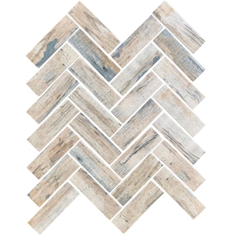 Surfside Herringbone - Mir Mosaic - NNC-06BL