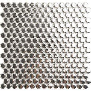 Silver Star Polished - Mir Mosaic - ORB-04BKG