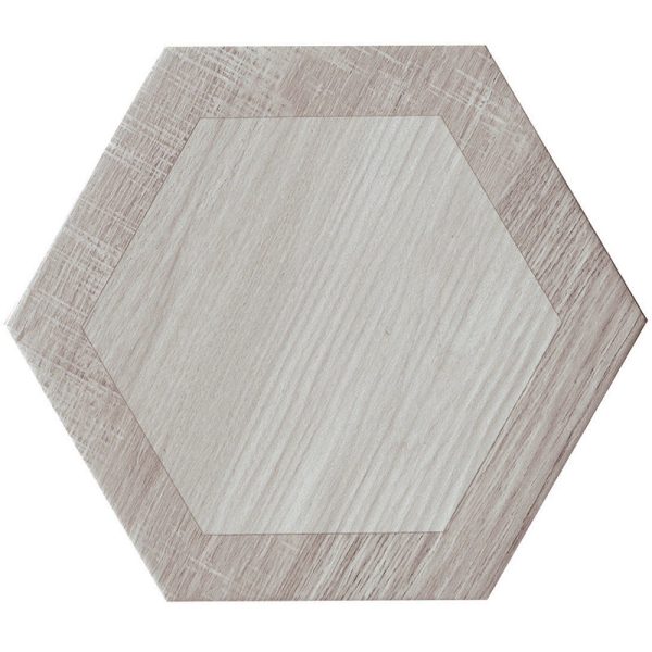 Royal Wood Argento Hex - Mir Mosaic - ROY-ARG-HEX