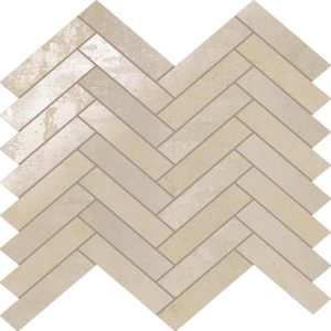 Stellar Sand Herringbone - Mir Mosaic - STL-SND-HER