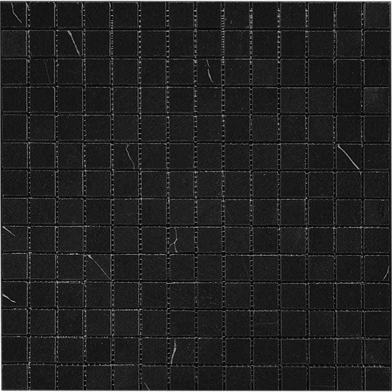 Nero Square Polished - Mir Mosaic - TX-S09P (M009-20P)