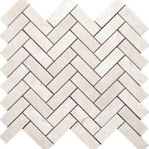 Crema 1X3 Herringbone - Mir Mosaic - VL-H06