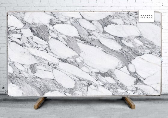 Arabescato Corchia A Lappato Lucido Porcelain Slab 64x128