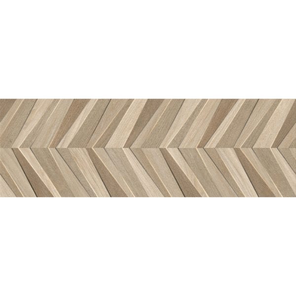 Zen Loire Chevron Dark 16X48  - Mir Mosaic - ZEN-LOI-DAR-1648