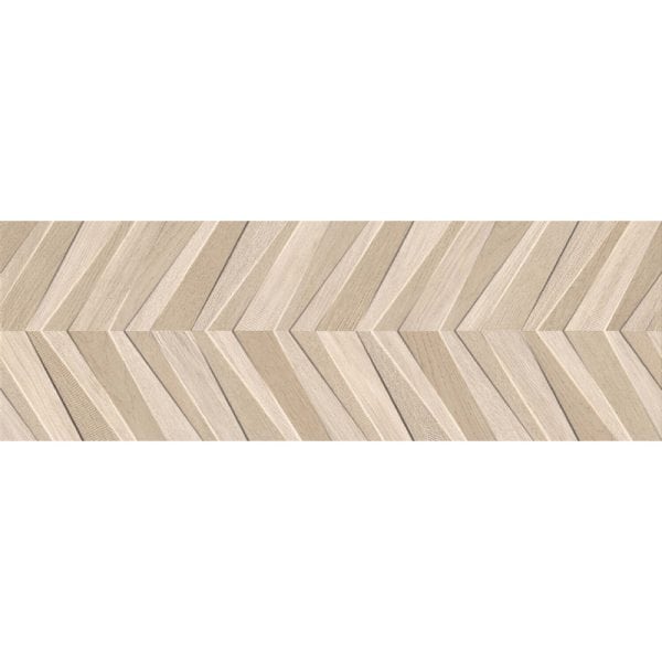 Zen Loire Chevron Light 16X48  - Mir Mosaic - ZEN-LOI-LIT-1648