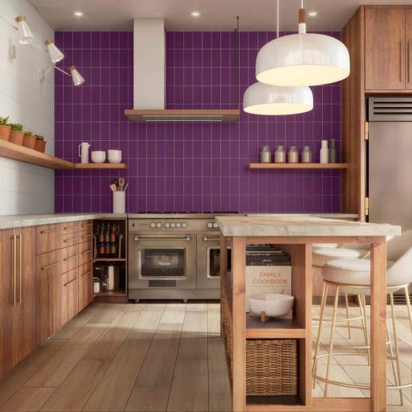 Matte Plum Crazy - Daltile - Image 2