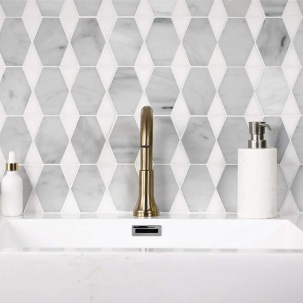 Saran White & Thassos - Daltile - Image 4