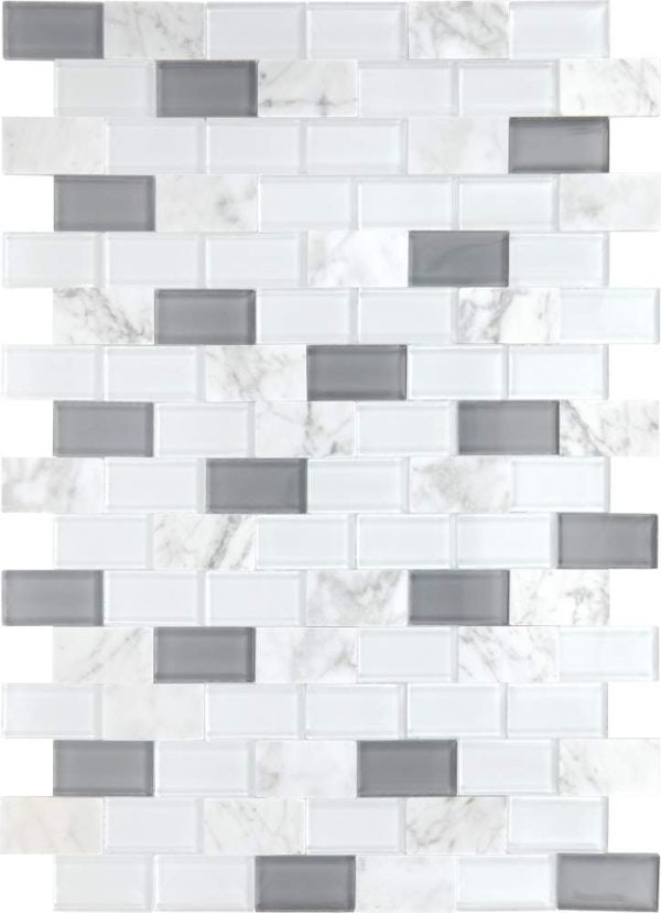 White Carrara & Glass - Daltile - Image 2