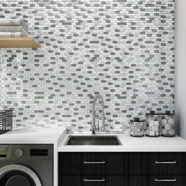 White Carrara & Glass - Daltile - Image 6