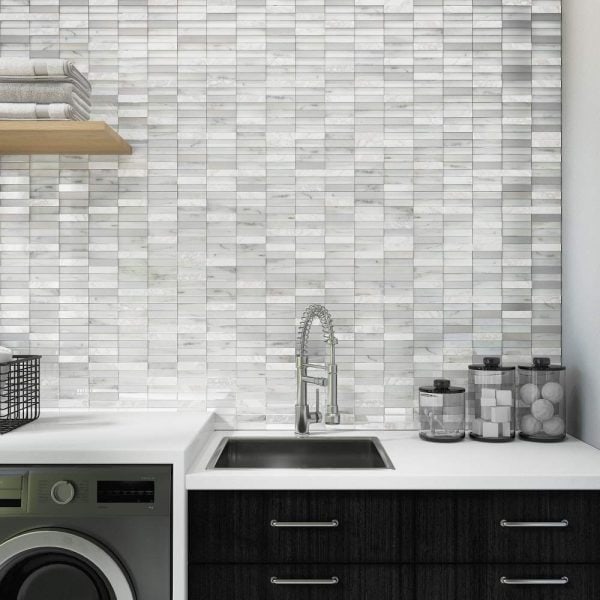 White Carrara & Glass - Daltile - Image 7