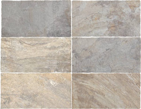 Ardesia Mix Porcelain Paver  PP701632 - Icontile - PP731632