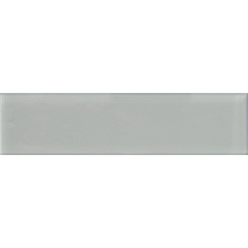 Gray Cloud 4X16 Gloss - Mir Mosaic - A-092 4x16