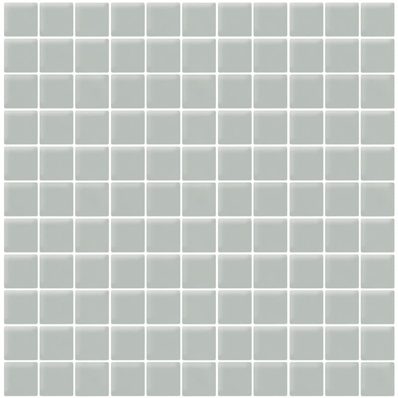 Gray Cloud Matte - Mir Mosaic - A-092M 1x1