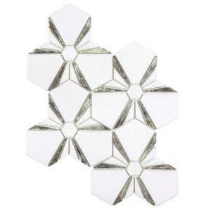 Kaleidoscope Silver - Anthology Tile - ANTHDAKS