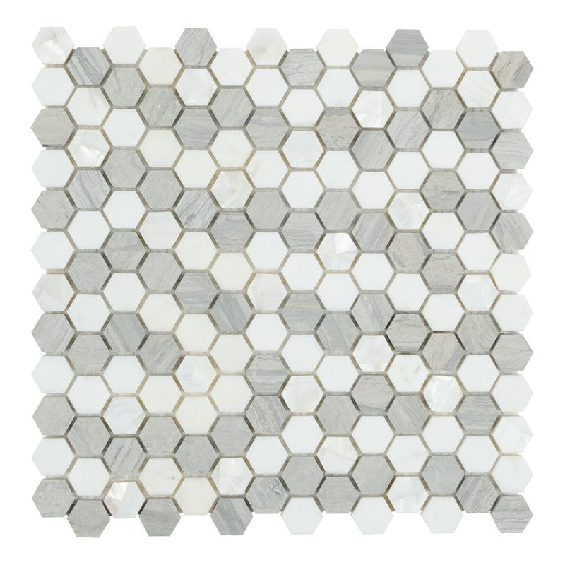 Hexette Pearl Mix - Anthology Tile - ANTHDLPHPM