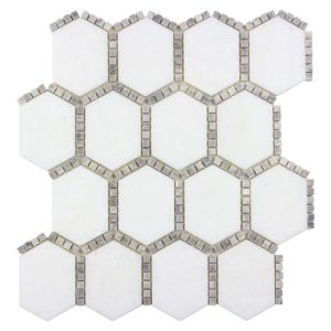 Jeweled Hex Manor Gray - Anthology Tile - ANTHFLJG