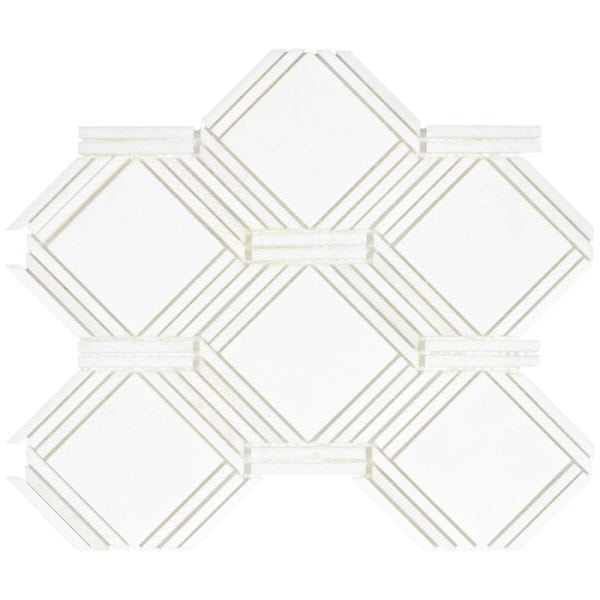 Regal Regency White - Anthology Tile - ANTHFLRW