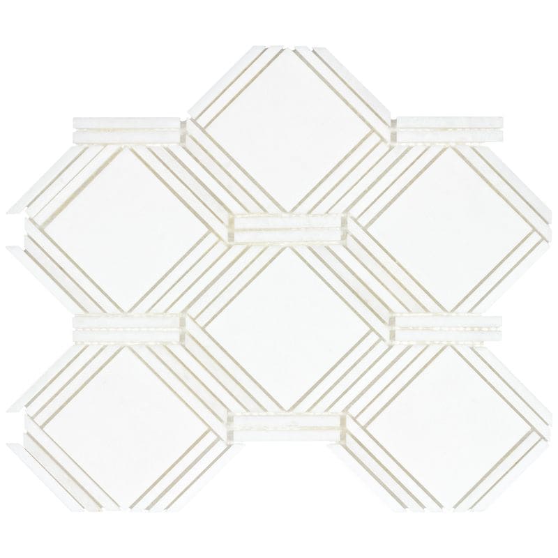 Regal Regency White - Anthology Tile - ANTHFLRW