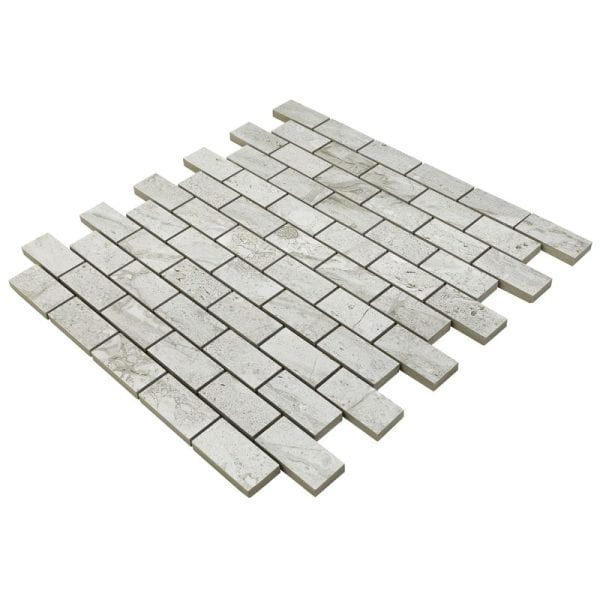 Ashen Silk 1x2 Mosaic Matte - ANTHMRAS12 - Image 2